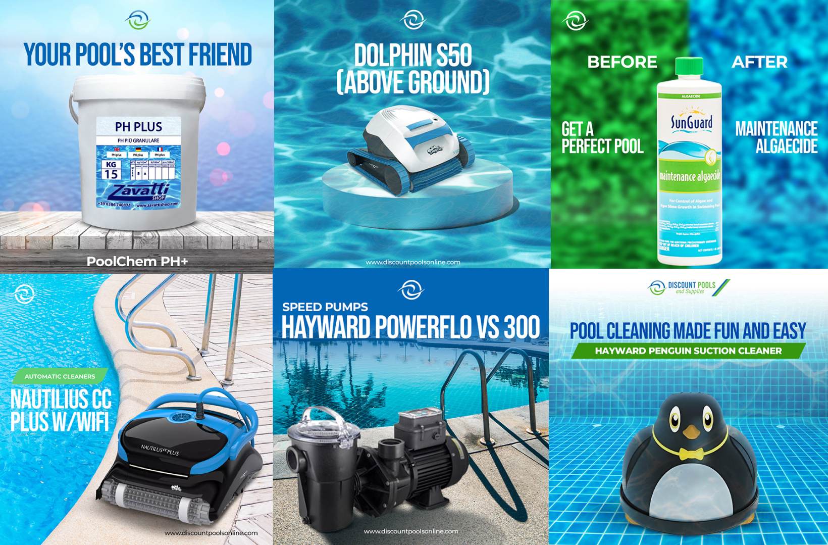 Social Media Posts | Discounted Pools