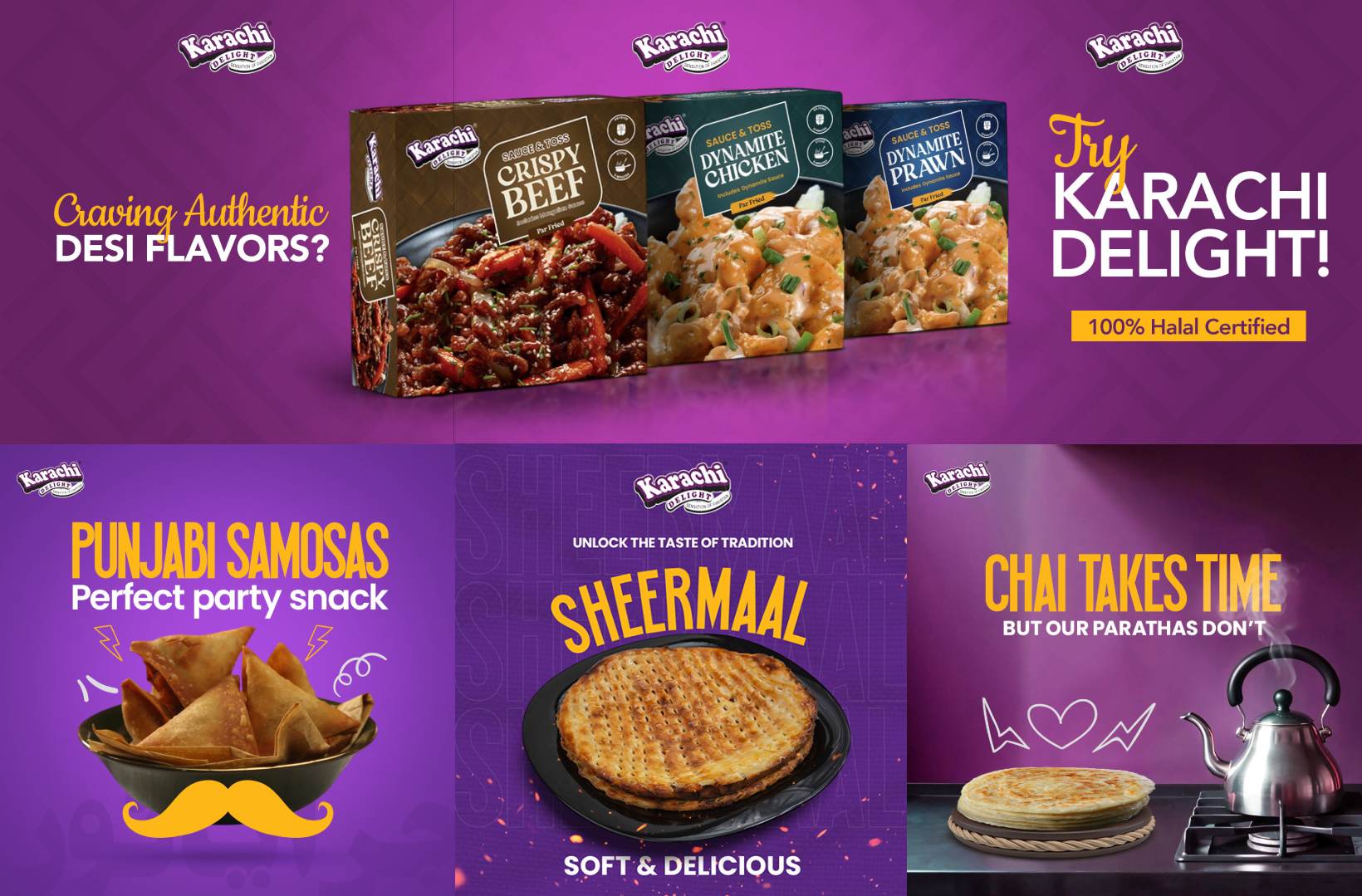 Social Media posts | Karachi Delight