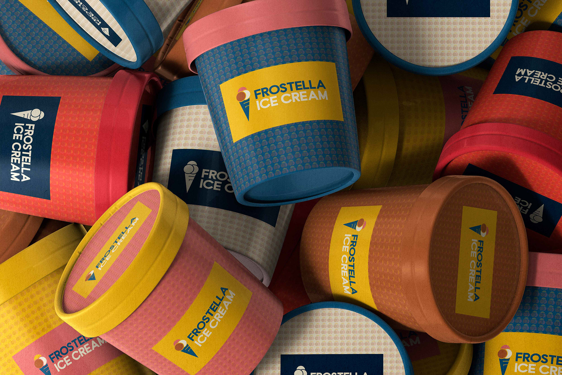 Logo Design | Frostella Ice cream