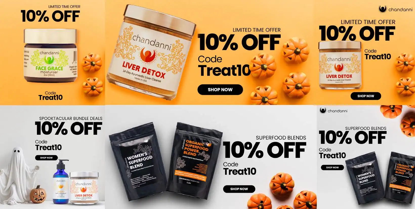 Website Banners | Channdani organics