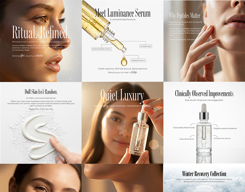 Social Media posts | Skin care Brand